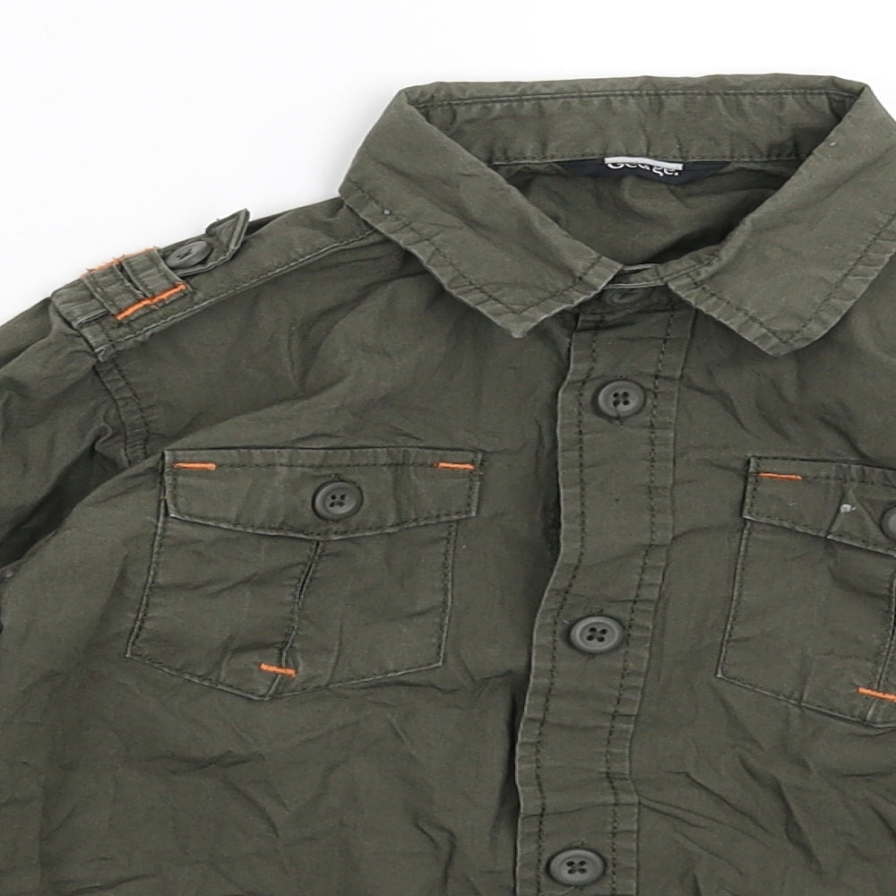 George Boys Grey   Basic Button-Up Size 4-5 Years
