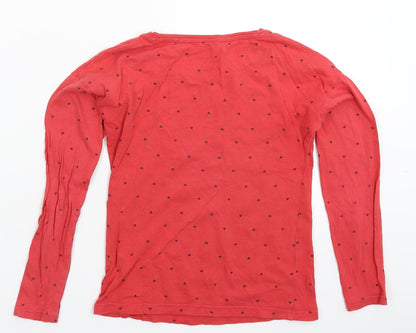 Cool Club Girls Red   Basic T-Shirt Size 9-10 Years