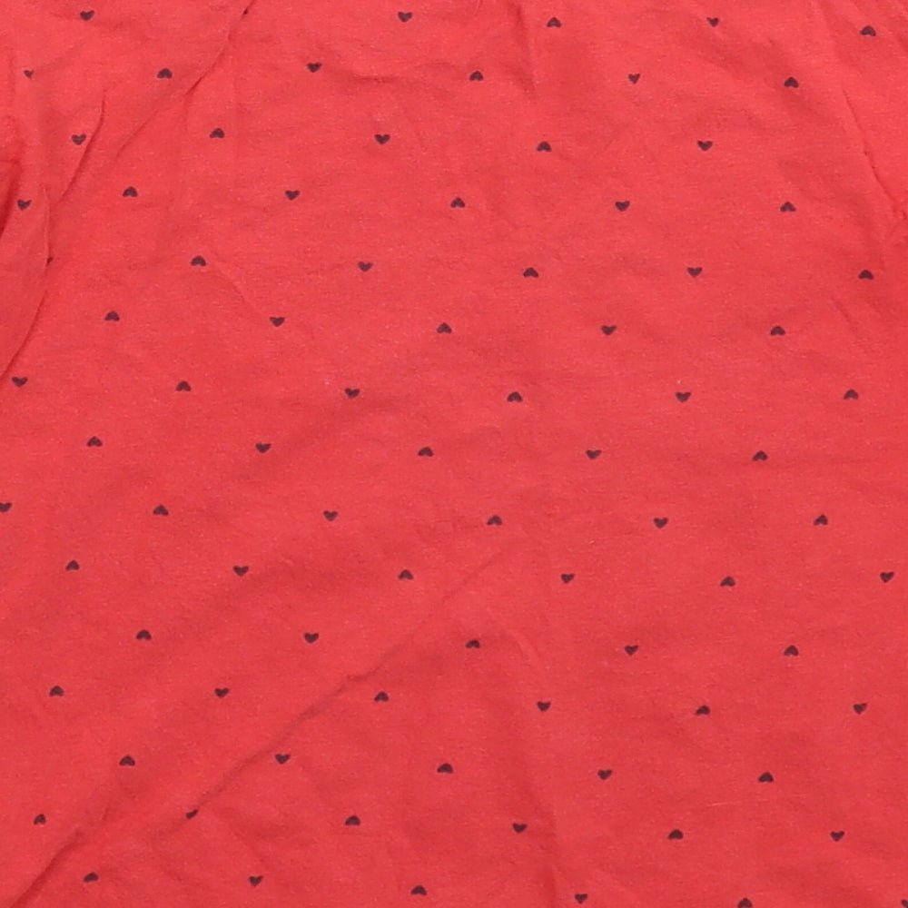 Cool Club Girls Red   Basic T-Shirt Size 9-10 Years