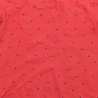 Cool Club Girls Red   Basic T-Shirt Size 9-10 Years
