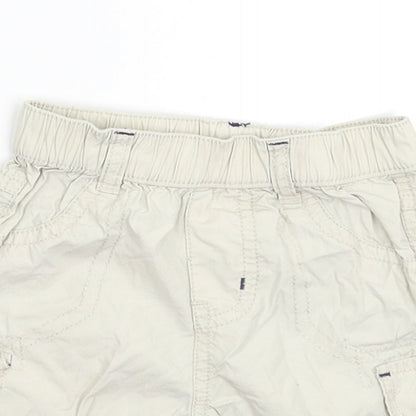 Nutmeg Baby Grey   Cargo Trousers Size 3-6 Months