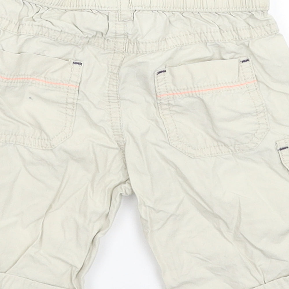 Nutmeg Baby Grey   Cargo Trousers Size 3-6 Months