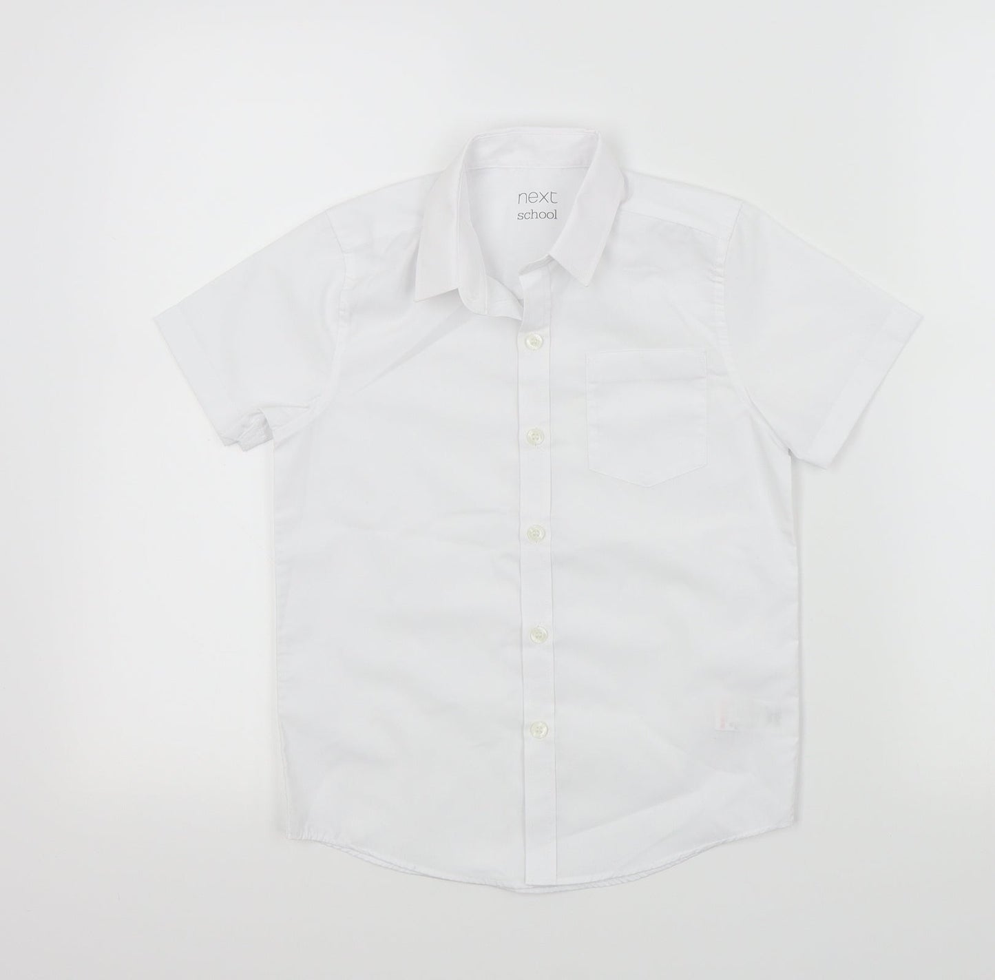 NEXT Boys White   Basic Button-Up Size 7 Years