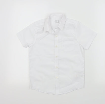 NEXT Boys White   Basic Button-Up Size 7 Years