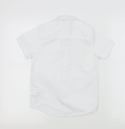 NEXT Boys White   Basic Button-Up Size 7 Years