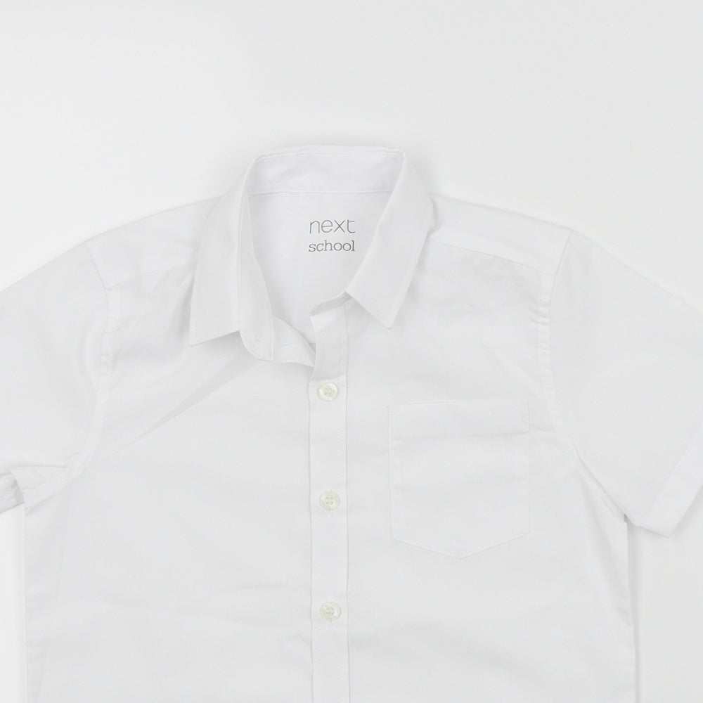 NEXT Boys White   Basic Button-Up Size 7 Years