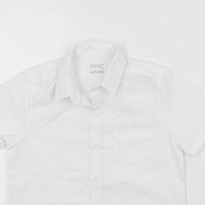 NEXT Boys White   Basic Button-Up Size 7 Years