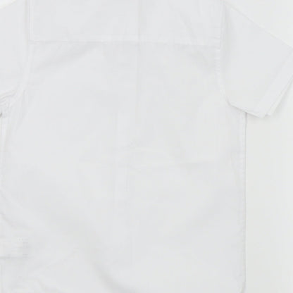 NEXT Boys White   Basic Button-Up Size 7 Years