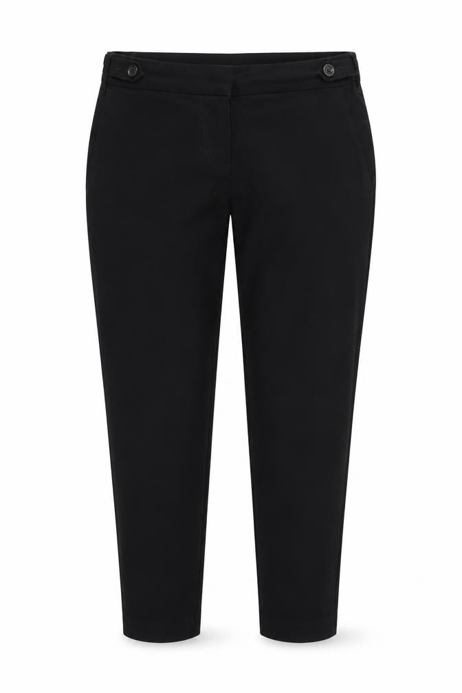 Womens UK Size 10 NEXT Regular Fit  Black Trousers