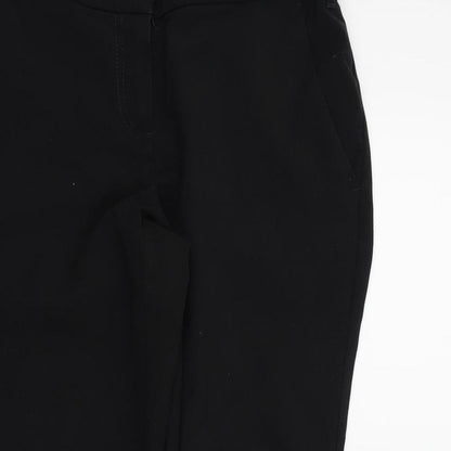 Womens UK Size 10 NEXT Regular Fit  Black Trousers
