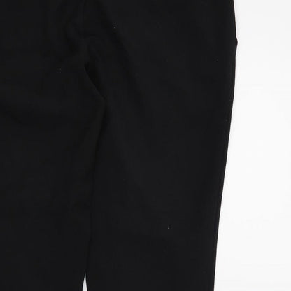 Womens UK Size 10 NEXT Regular Fit  Black Trousers