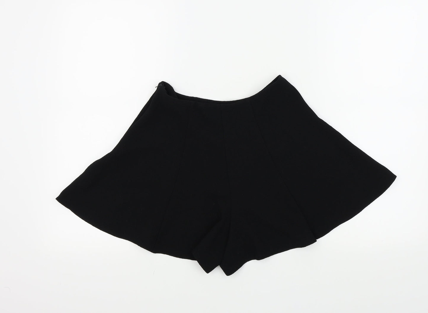 Miss Selfridge Womens Black Colourblock  Skimmer Shorts Size 8