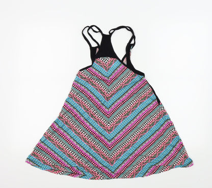 ocean club Girls Multicoloured Geometric  Fit & Flare  Size 6-7 Years