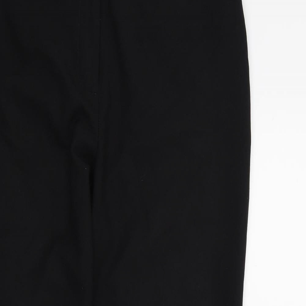 F&F Womens Black Houndstooth  Trousers  Size 10 L26 in