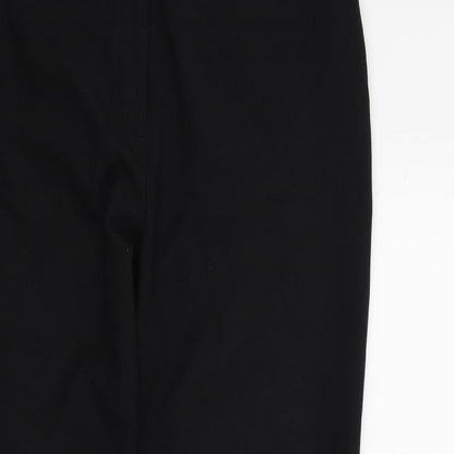 F&F Womens Black Houndstooth  Trousers  Size 10 L26 in