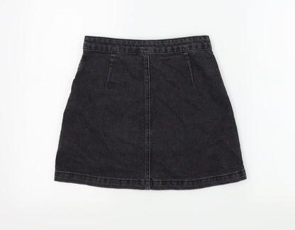 Womens UK Size 25 in top shop A-Line  Skirt