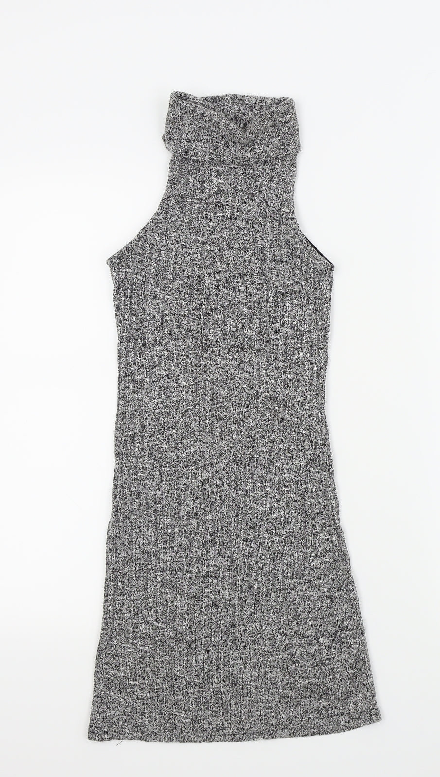 Womens UK Size XS Glamorous Grey Basic T-Shirt
