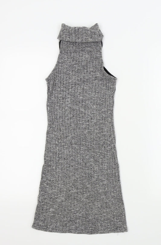 Glamorous Womens Grey   Basic T-Shirt Size XS