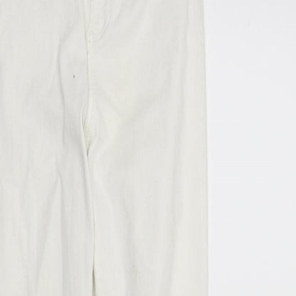 Topshop Womens White   Skinny Jeans Size 26 L29 in