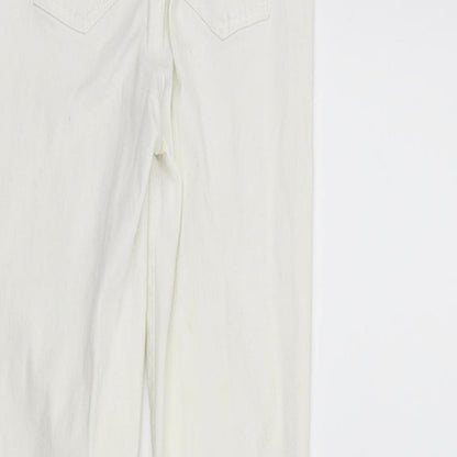 Topshop Womens White   Skinny Jeans Size 26 L29 in