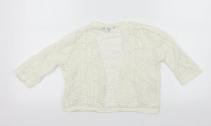 Peacocks Womens Silver   Cardigan Jumper Size 8