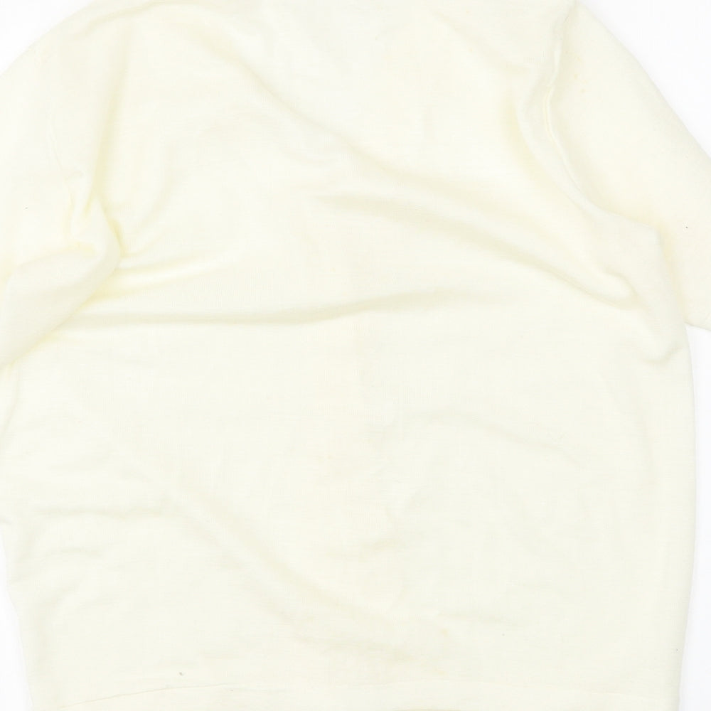 Preworn Womens Ivory   Cardigan Jumper Size L