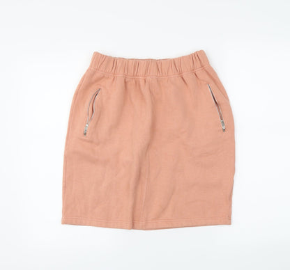 DASH Womens Pink   Straight & Pencil Skirt Size L