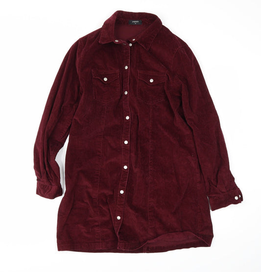 Papaya Womens Red   Jacket Coat Size 14