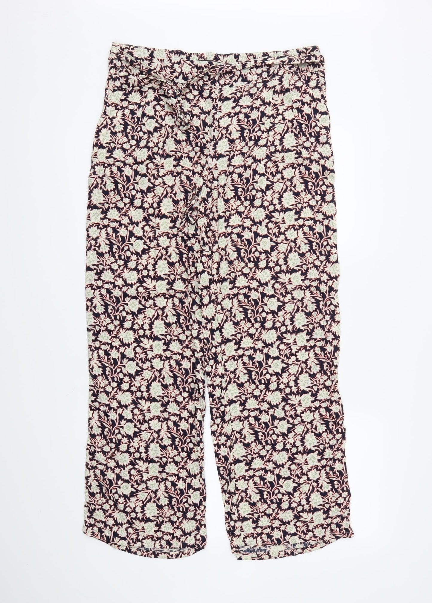 Womens UK Size 14 M&S Regular Fit  Beige Trousers