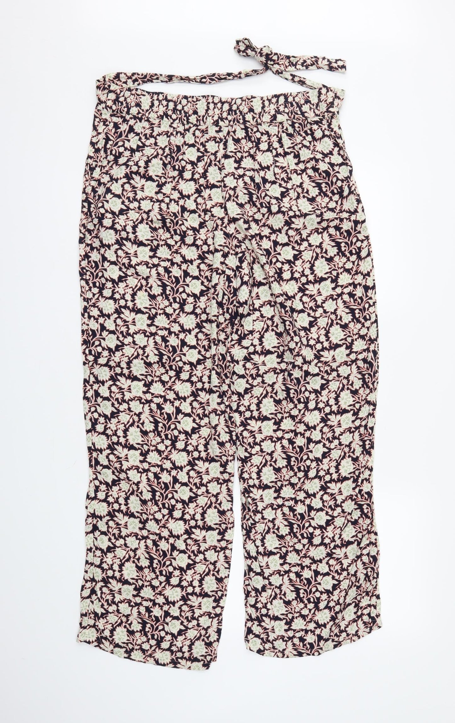 Womens UK Size 14 M&S Regular Fit  Beige Trousers