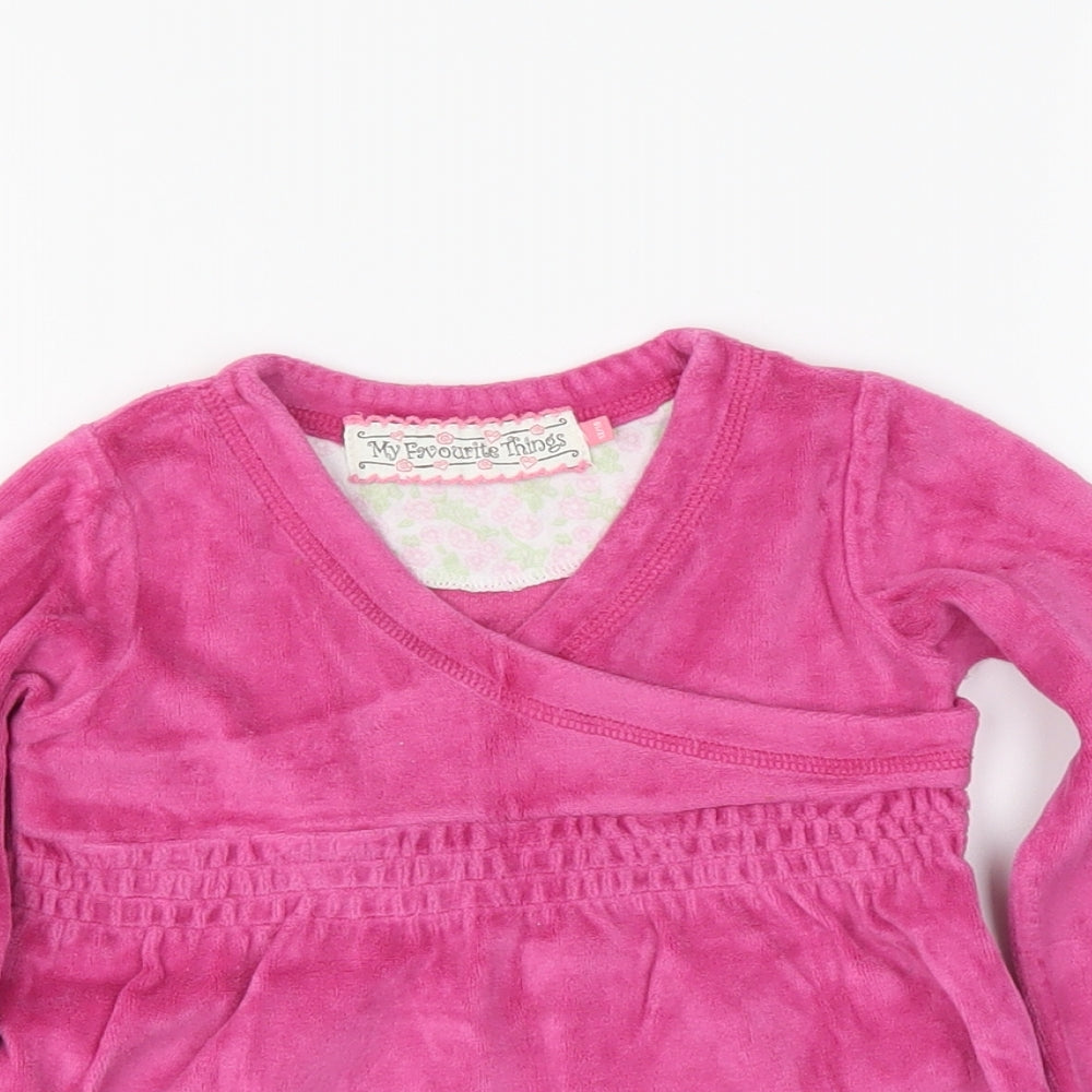 my favourite things Girls Pink   Pullover Jumper Size 12-18 Months