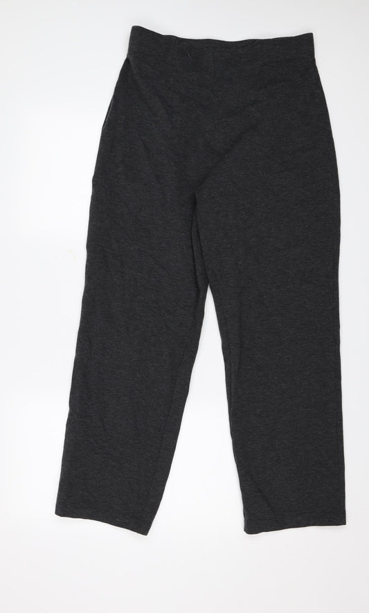 Womens UK Size 14 NEXT Regular Fit Sweatpants Grey Trousers