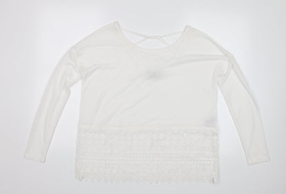 NEXT Womens White   Basic Blouse Size 12