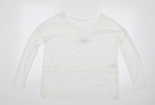 NEXT Womens White   Basic Blouse Size 12