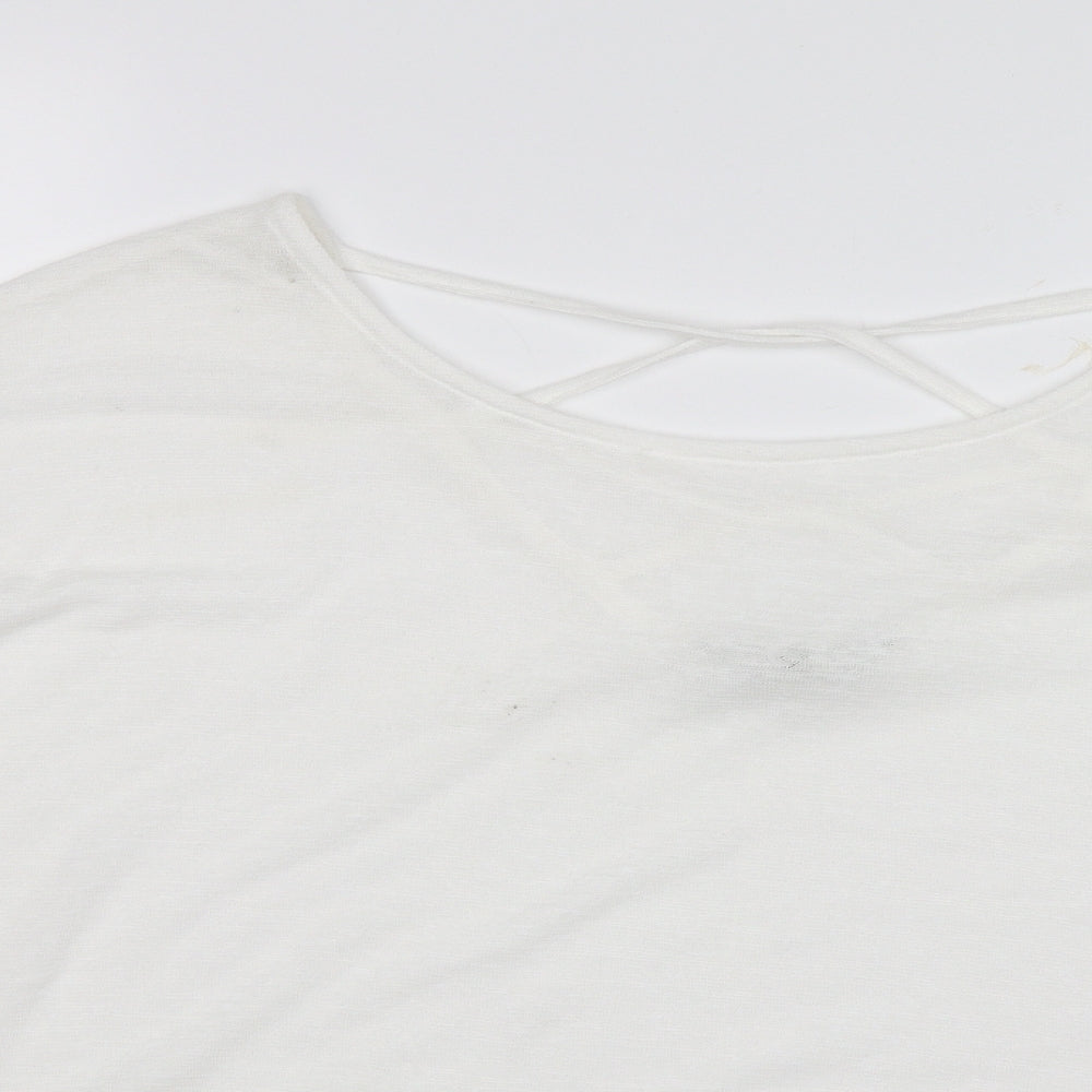 NEXT Womens White   Basic Blouse Size 12