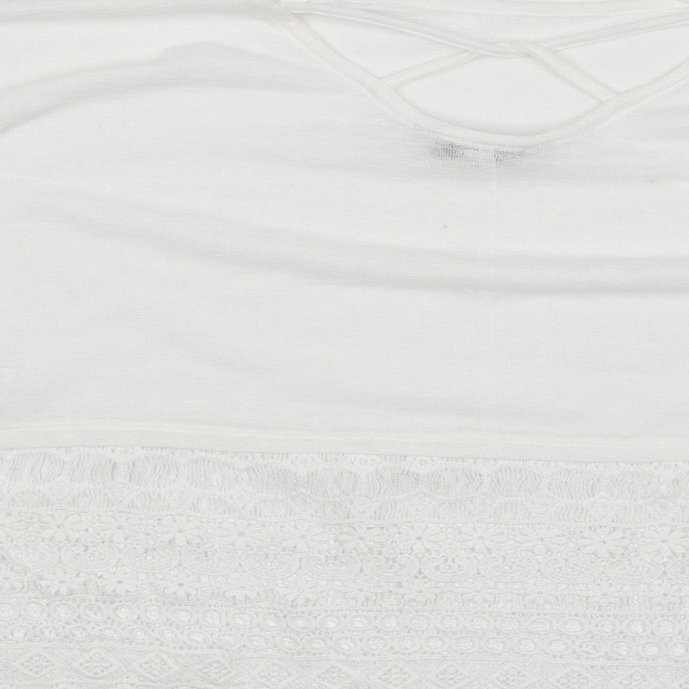 NEXT Womens White   Basic Blouse Size 12