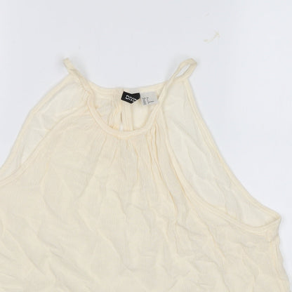 Womens UK Size 8 Divided White Camisole Blouse