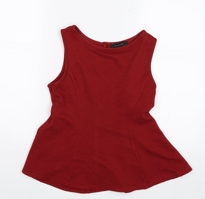Atmosphere Womens Red   Basic Blouse Size 10