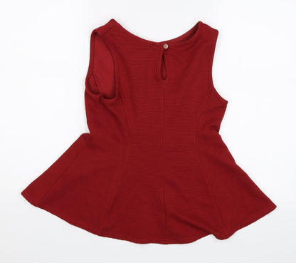 Atmosphere Womens Red   Basic Blouse Size 10