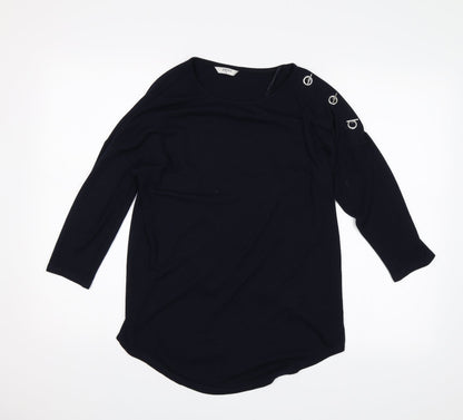 Papaya Womens Blue   Jersey T-Shirt Size S