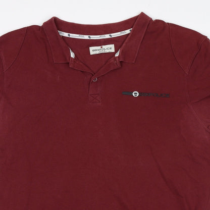 Police Womens Red   Basic Polo Size 6