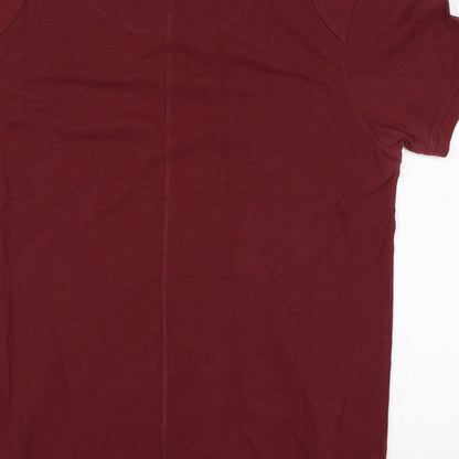 Police Womens Red   Basic Polo Size 6