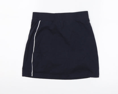TU Girls Blue   Straight & Pencil Skirt Size 9 Years - School