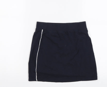 TU Girls Blue   Straight & Pencil Skirt Size 9 Years - School