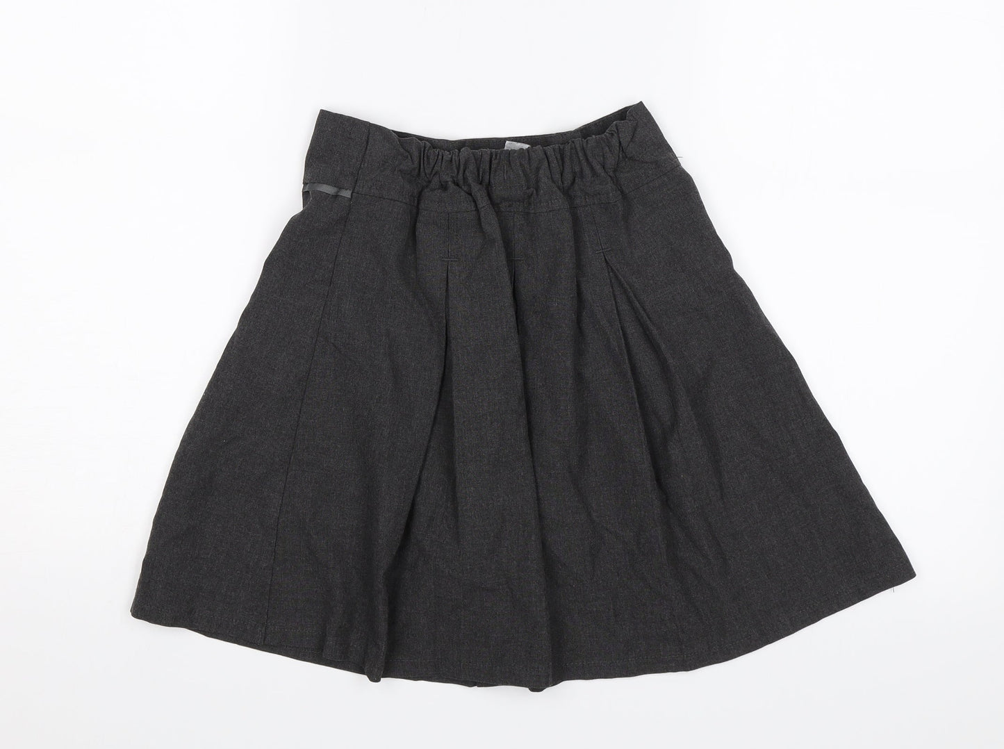 TU Girls Grey   Straight & Pencil Skirt Size 9 Years - School
