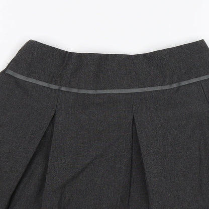 TU Girls Grey   Straight & Pencil Skirt Size 9 Years - School