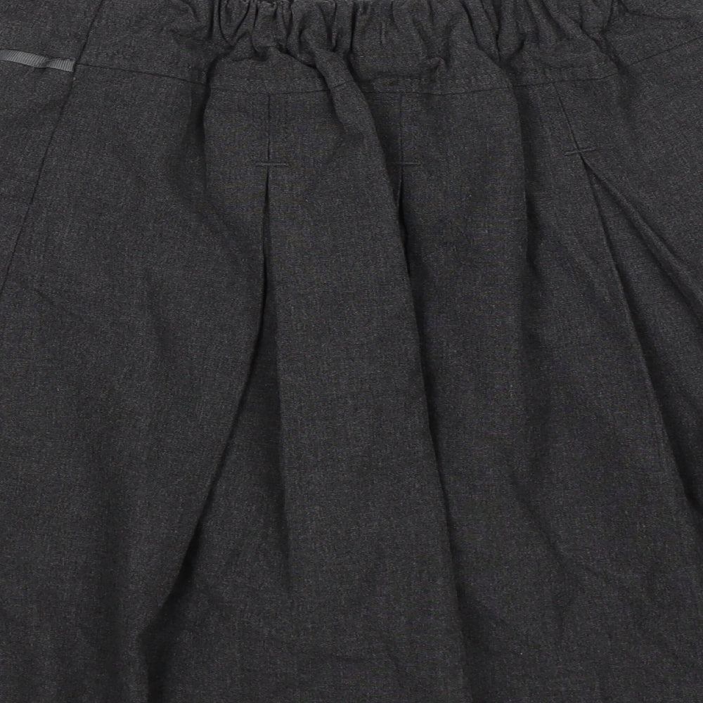 TU Girls Grey   Straight & Pencil Skirt Size 9 Years - School