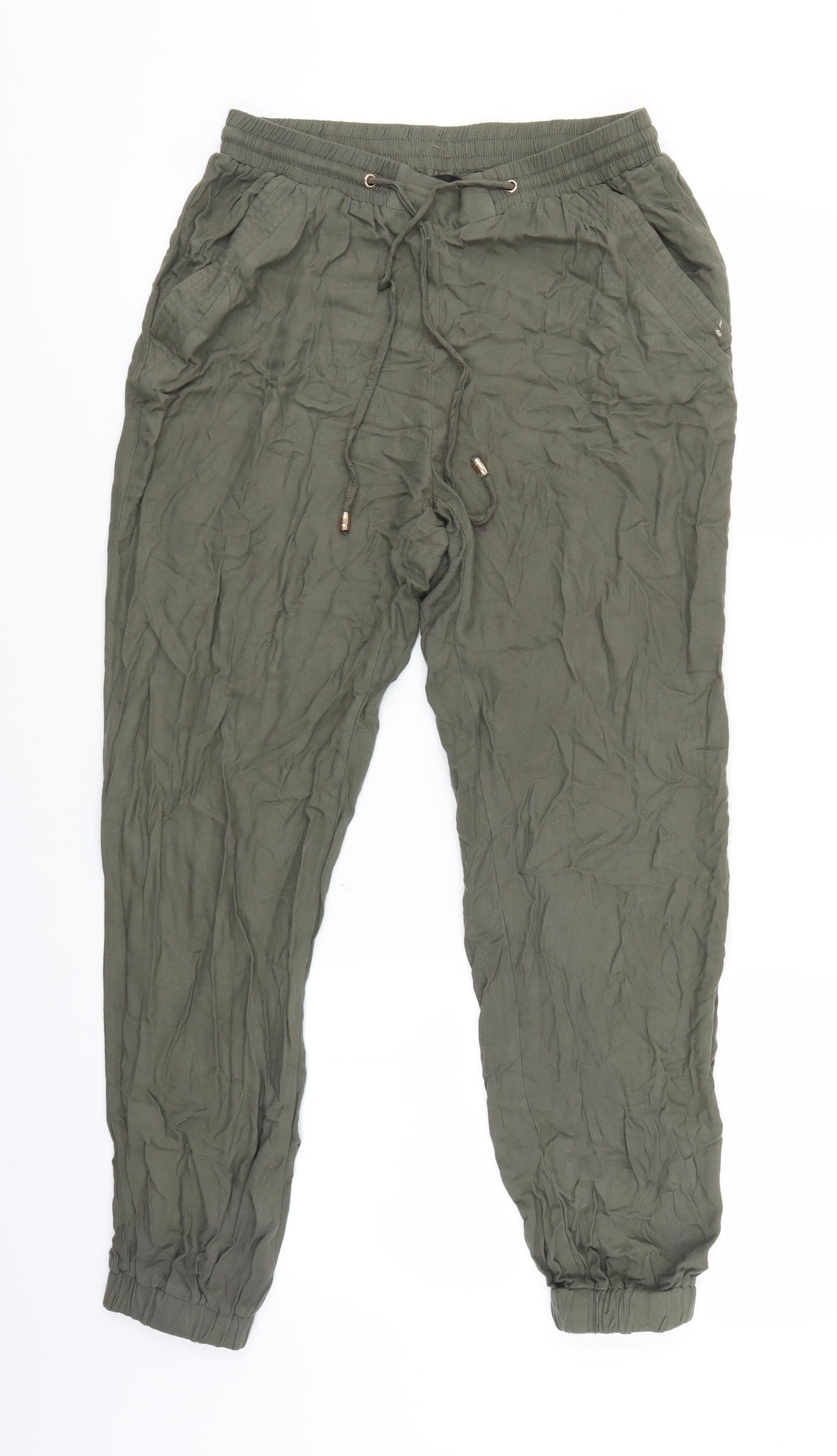 New Look Womens Green   Trousers  Size 8 L26 in