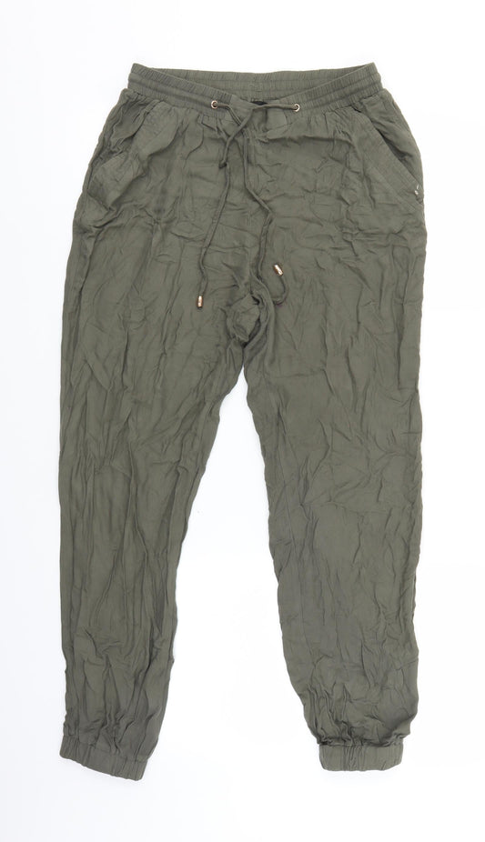 New Look Womens Green   Trousers  Size 8 L26 in