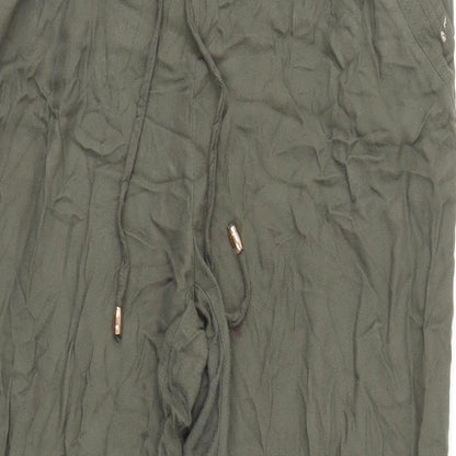 New Look Womens Green   Trousers  Size 8 L26 in